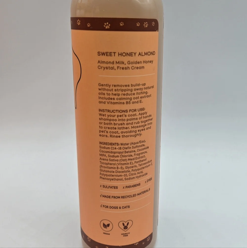 Bath and Body Works Purrfect Paws Sweet Honey Almond Pet Shampoo